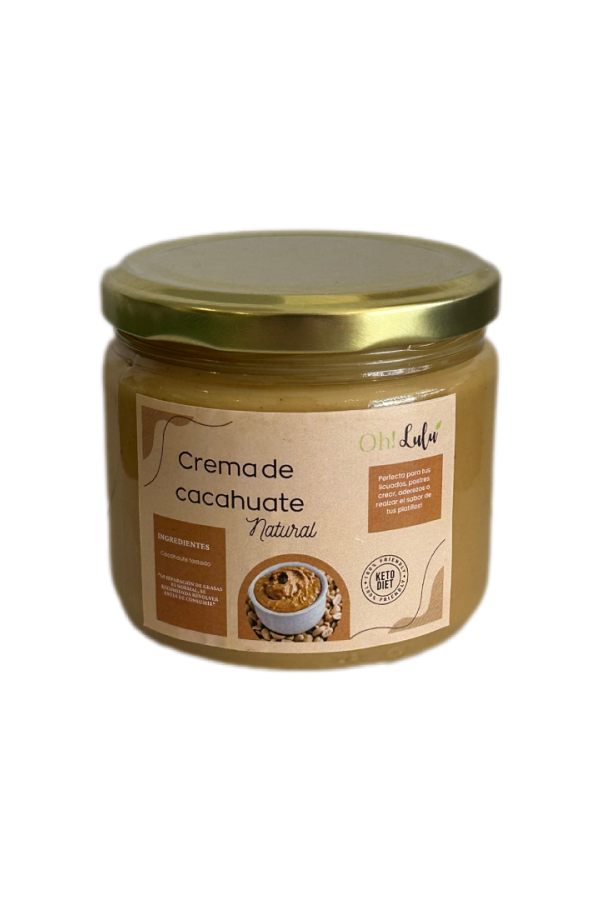 Crema de cacahuate